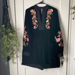 Free People Velvet Dress